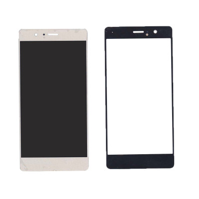 Стекло для Huawei P9 Lite золотое