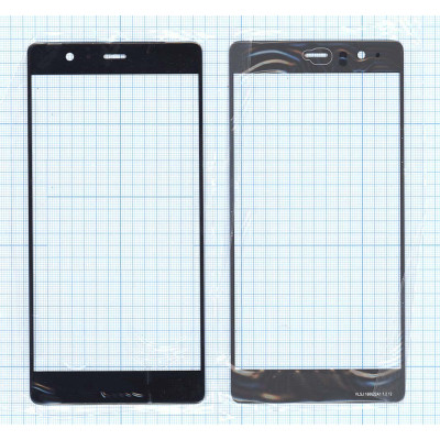 Стекло для Huawei P9 Plus черное