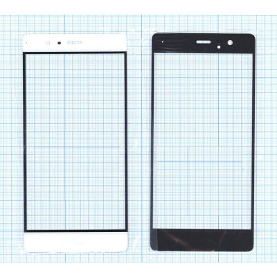 Стекло для Huawei P9 белое