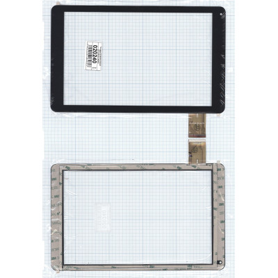 Сенсорное стекло (тачскрин) XC-PG1010-005FPC (257x159mm) черное