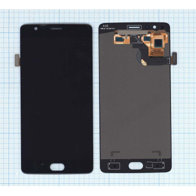 Дисплей для OnePlus 3 OLED черный