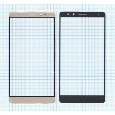 Стекло для Huawei Mate 8 золотистое