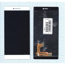 Дисплей для Huawei P8 белый
