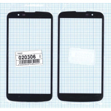 Стекло для LG K10 LTE K430DS черное