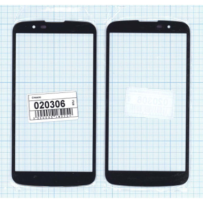 Стекло для LG K10 LTE K430DS черное