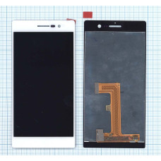 Дисплей для Huawei Ascend P7 белый