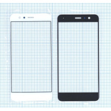 Стекло для Huawei P10 Lite белое