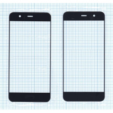 Стекло для Huawei P10 черное