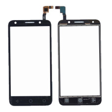 Сенсорное стекло (тачскрин) для Alcatel One Touch Pixi 4 5045D черное