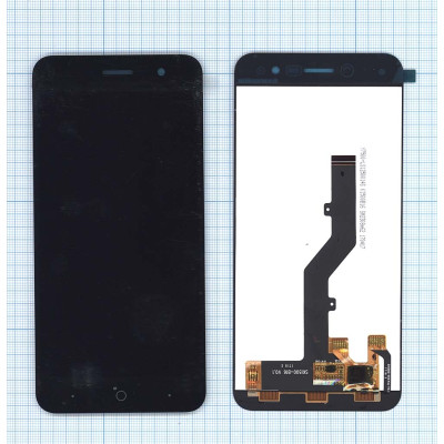 Дисплей для ZTE Blade A520 черный