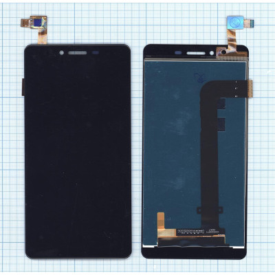 Дисплей для Micromax Canvas 6 Pro E484 черный