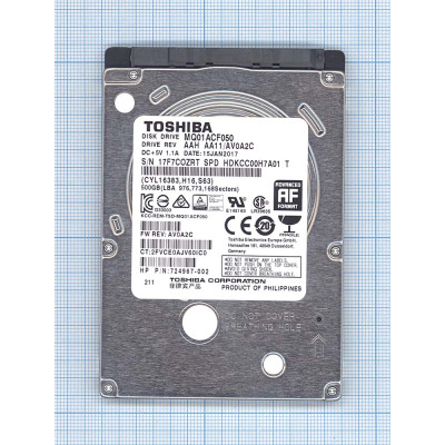 Жесткий диск Toshiba 2.5
