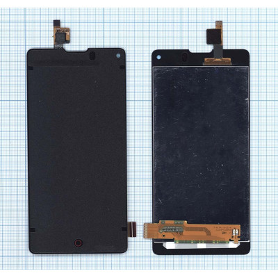 Дисплей для ZTE Nubia Z5S mini черный