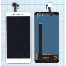 Дисплей для ZTE Nubia N1 белый