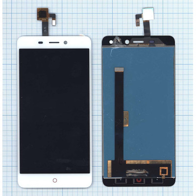 Дисплей для ZTE Nubia N1 белый