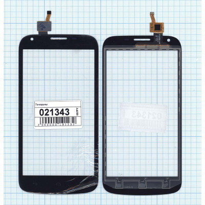 Сенсорное стекло (тачскрин) для Huawei Ascend Y600 черное