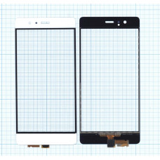 Сенсорное стекло (тачскрин) для Huawei P9 белое