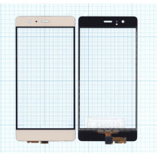 Сенсорное стекло (тачскрин) для Huawei P9 золотое
