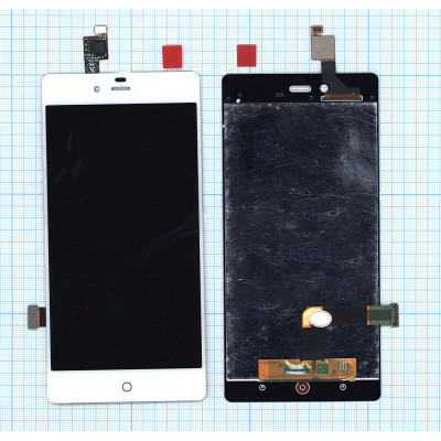 Дисплей для ZTE Nubia Z9 Mini белый