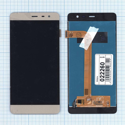 Дисплей для Micromax Q4202 золотой