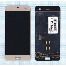 Дисплей для ZTE Blade S7 золотой