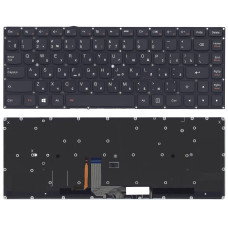 Клавиатура для ноутбука Lenovo Yoga 4 pro Yoga 900 черная с подсветкой