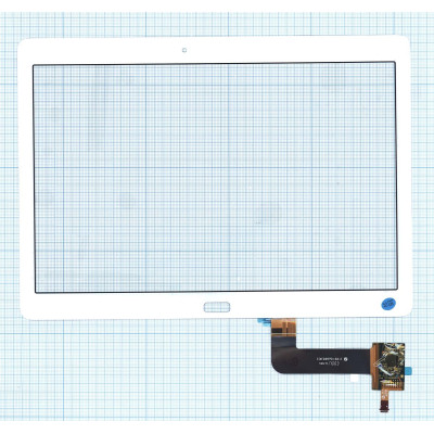 Сенсорное стекло (тачскрин) для Huawei MediaPad M2 10.0 белое