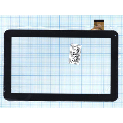 Сенсорное стекло (тачскрин) QSD 701-10059-02 черное