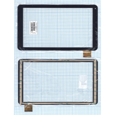 Сенсорное стекло (тачскрин) XC-PG1010-033-A1-FPC черное