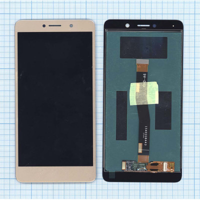 Дисплей для Huawei Honor 6X / GR5 2017 золотой