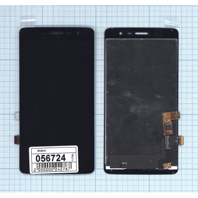 Дисплей для LG Max X155 черный