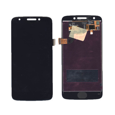 Дисплей для Motorola Moto E Gen.4 черный