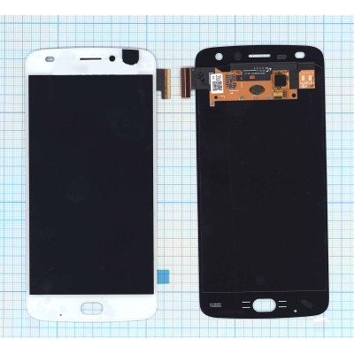 Дисплей для Motorola Moto Z2 Play белый