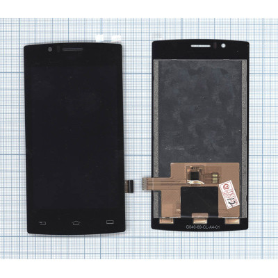 Дисплей для Philips S307 черный