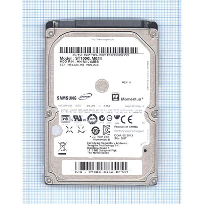 Жесткий диск для Samsung Momentus 2.5