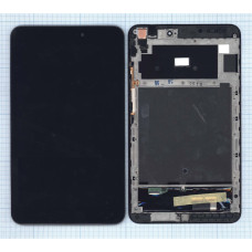 Модуль (матрица + тачскрин) для Asus MeMO Pad 8 ME581 черный с рамкой