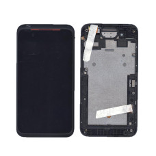Дисплей для HTC Desire 210 черный с черной рамкой