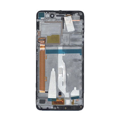 Дисплей для Lenovo S60 черный с рамкой