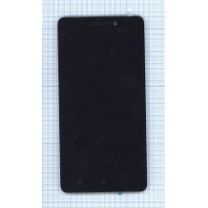 Дисплей для Lenovo A7000 черный с рамкой
