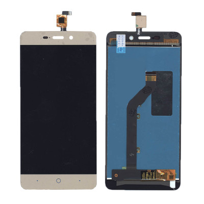 Дисплей для ZTE Blade X3 золотой