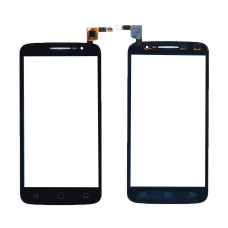 Сенсорное стекло (тачскрин) для Alcatel One Touch Pop 2 7043Y черное