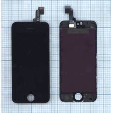 Дисплей для iPhone 5C в сборе с тачскрином (JDF) черный