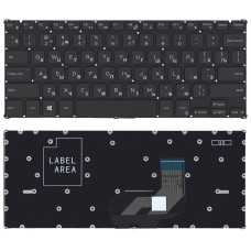 Клавиатура для ноутбука Dell Inspiron 11 3162 черная без рамки