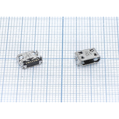 Разъем Micro USB для Samsung S6810/C3592/E1272/E2202/S3332/S3802/S5280/S5282/S7390/S7710