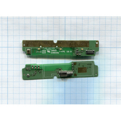 Плата разъема питания с микрофоном для Lenovo P780