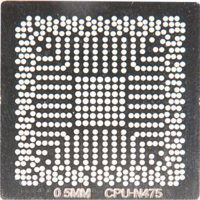 Трафарет BGA CPU-N475