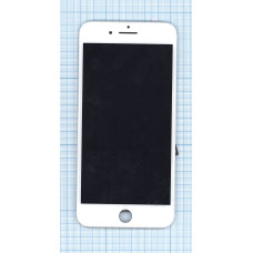 Дисплей для iPhone 8 Plus в сборе с тачскрином ( для Sharp) белый