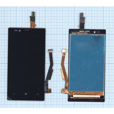 Дисплей для Nokia Lumia 720 черный