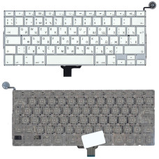 Клавиатура для ноутбука MacBook A1342 2009/2010 белая 13,3