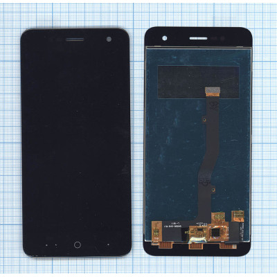 Дисплей для ZTE Blade V8 Mini черный